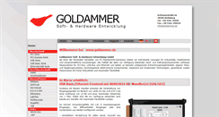 Desktop Screenshot of goldammer.de