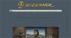 Desktop Screenshot of goldammer.at