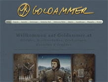 Tablet Screenshot of goldammer.at